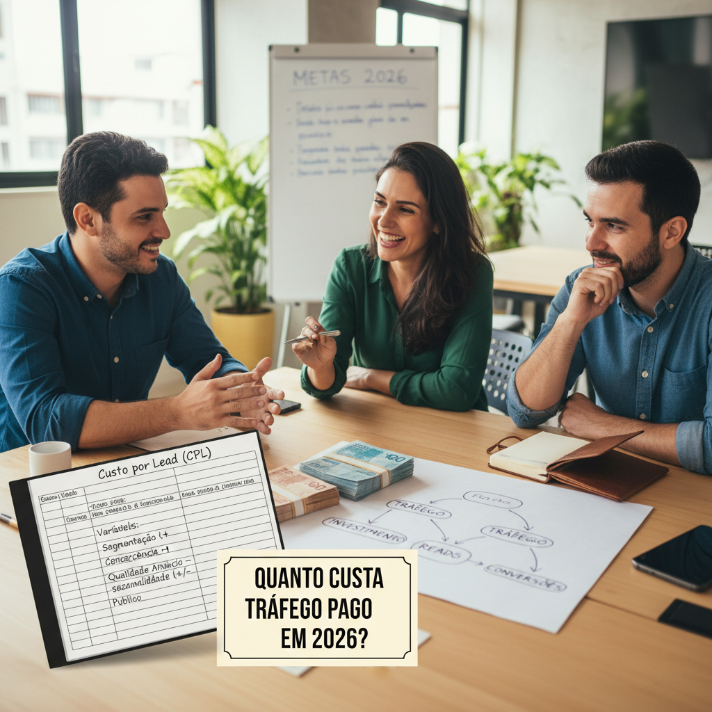 Principais fatores que influenciam o trafego pago valor e impactam o custo por lead em campanhas de 2026