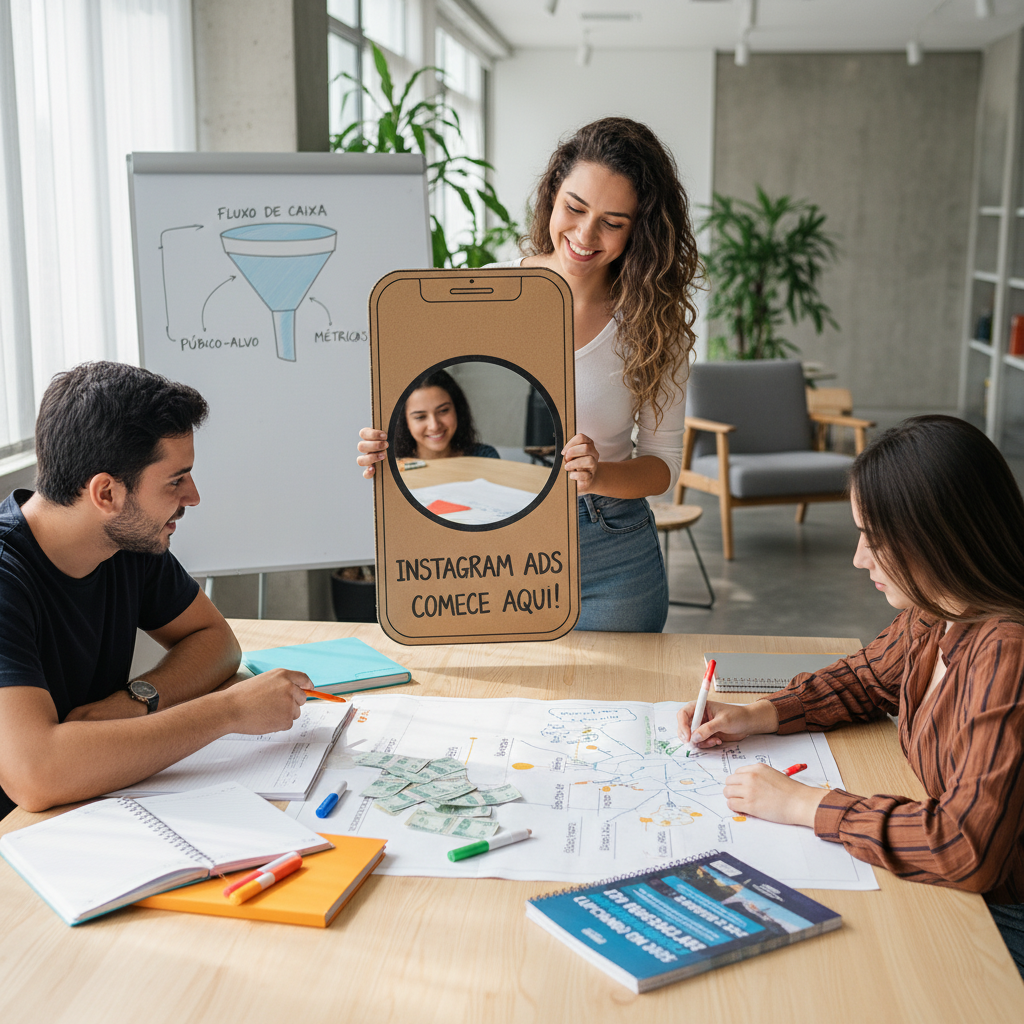 Passo a passo configurando o Gerenciador de Anúncios para tráfego pago no Instagram