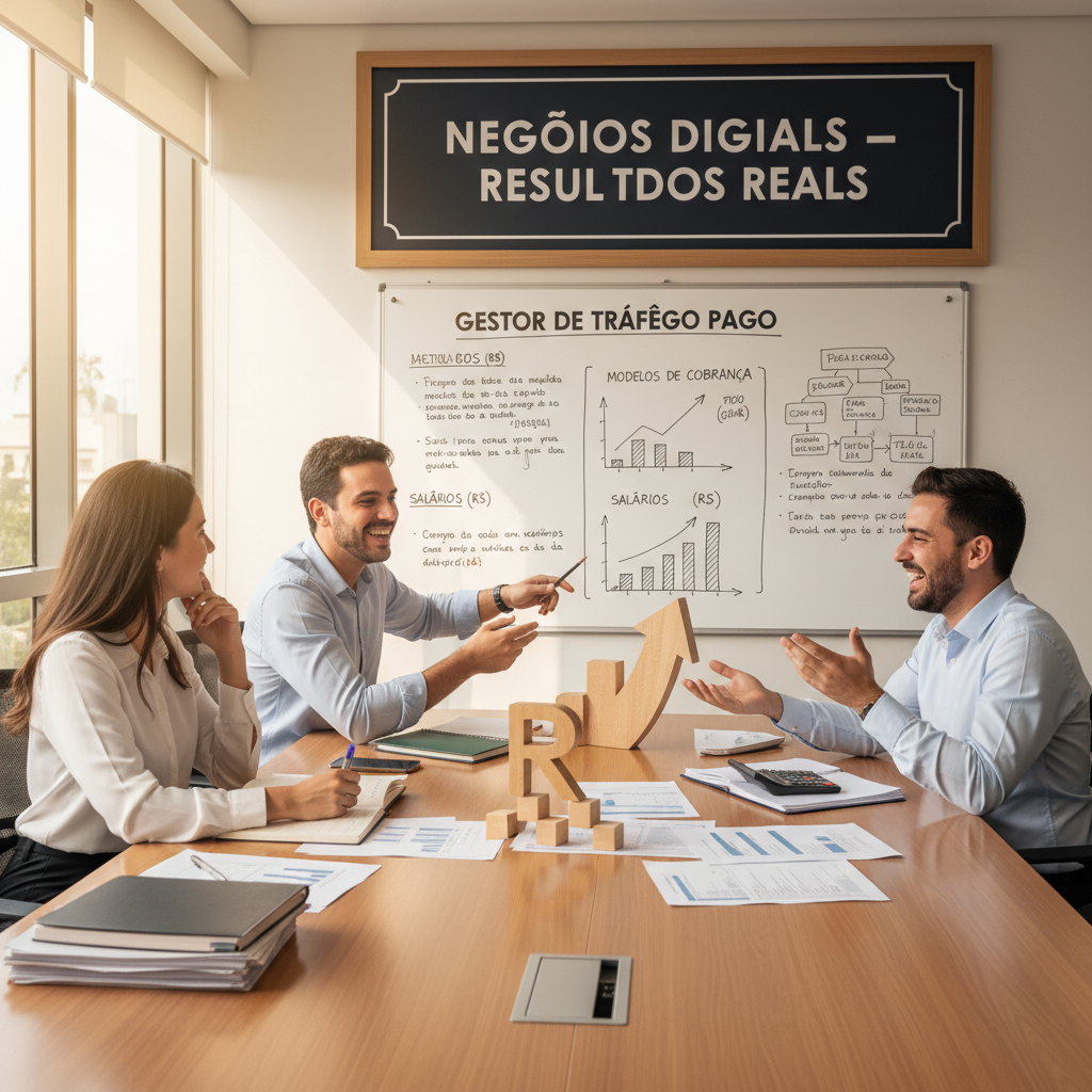 Faixas salariais e modelos de precificação para gestores de tráfego pago em 2025