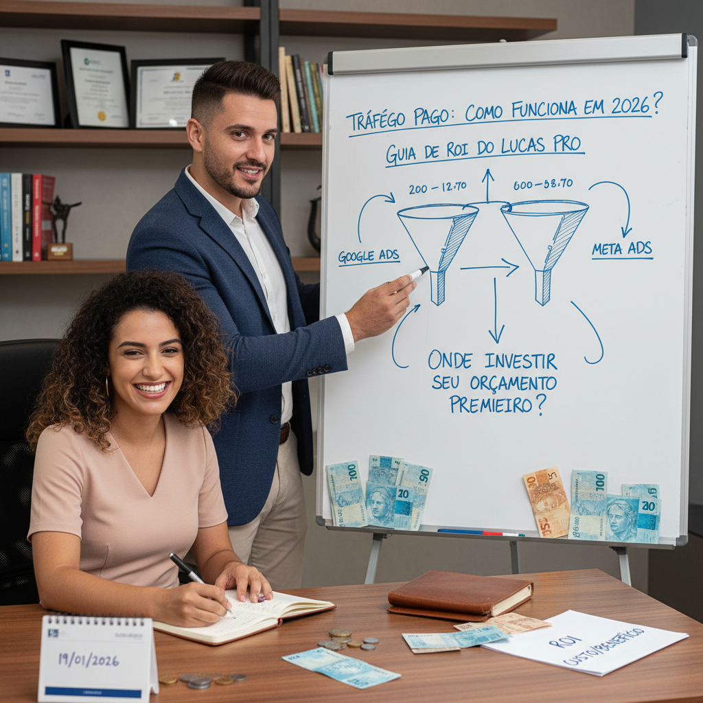 Comparativo entre Google Ads e Meta Ads para decisão de investimento em marketing digital