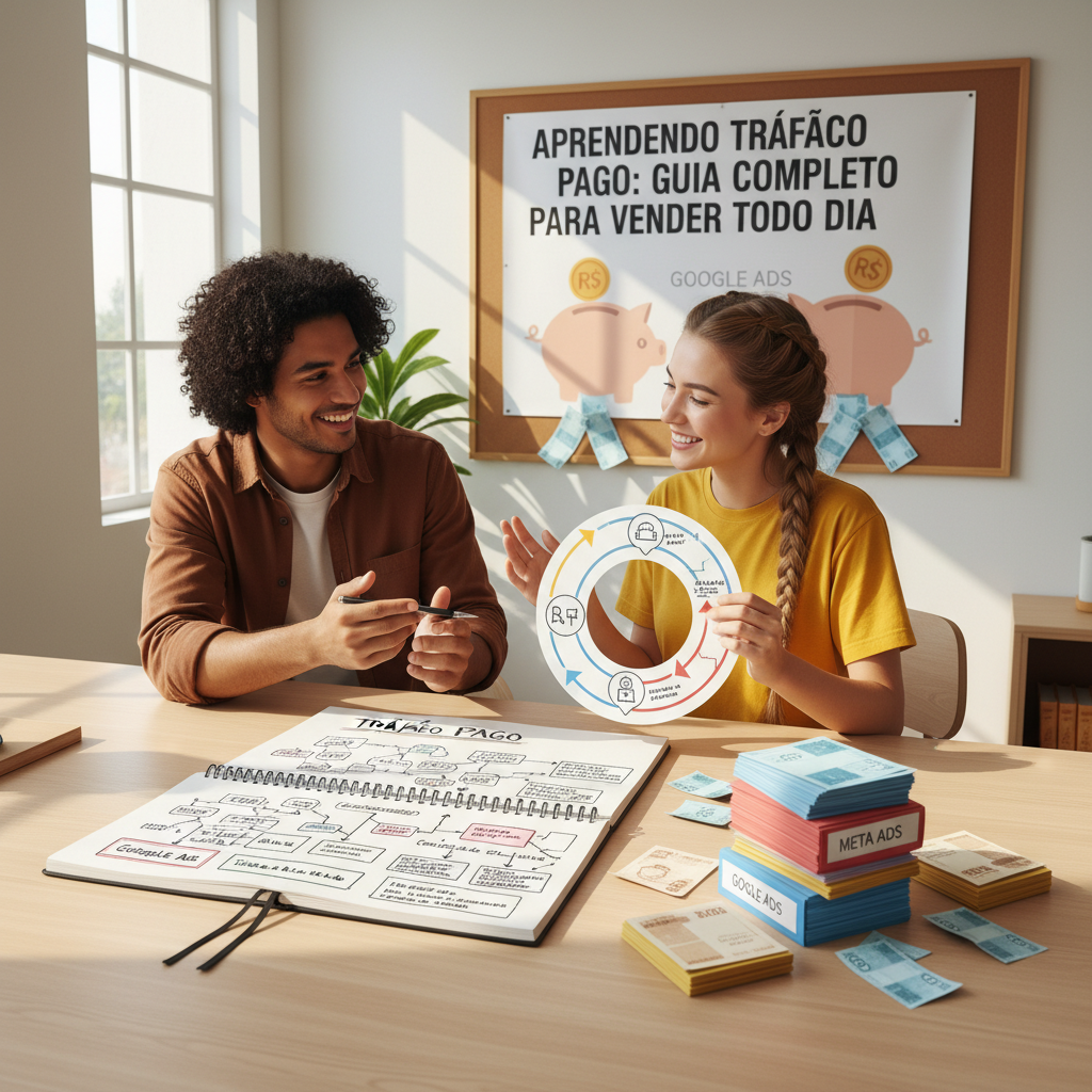 Comparativo entre Google Ads e Meta Ads para quem está aprendendo tráfego pago