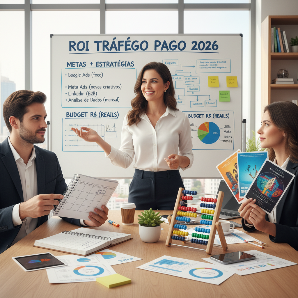 Contratar gestor de trafego pago para escala de vendas e ROI positivo