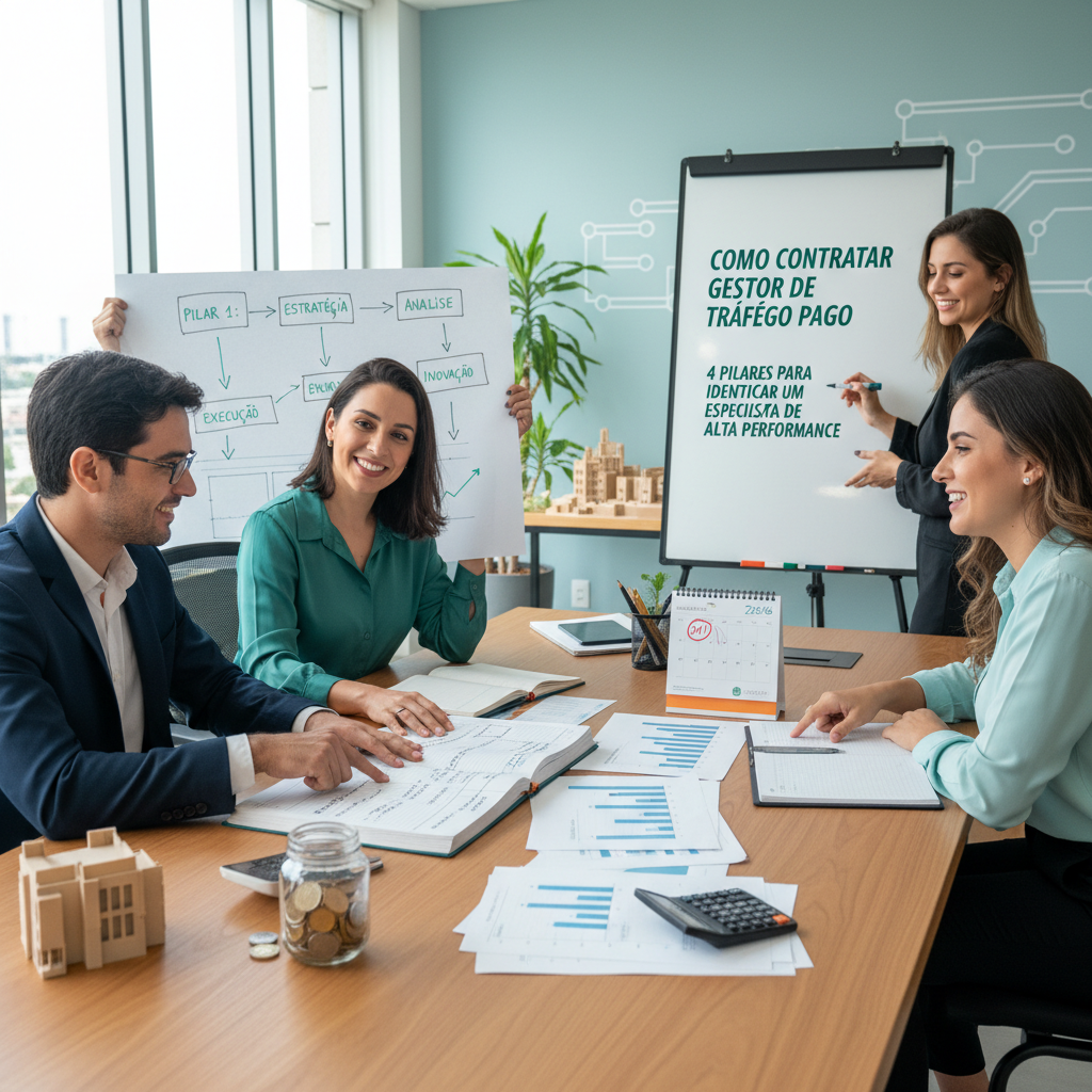 Os quatro pilares para contratar gestor de trafego pago de alta performance