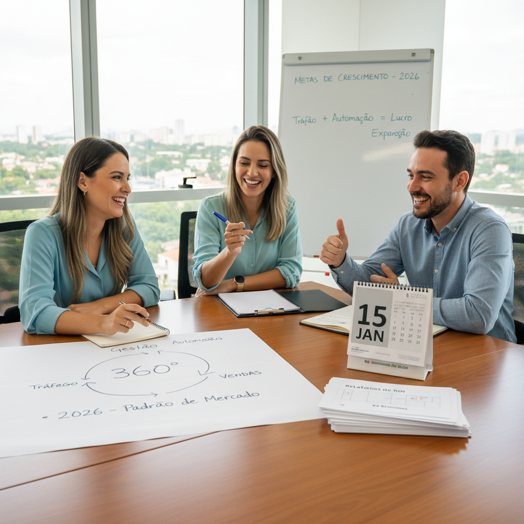 Integração de tráfego pago com fluxos de automação e inteligência artificial