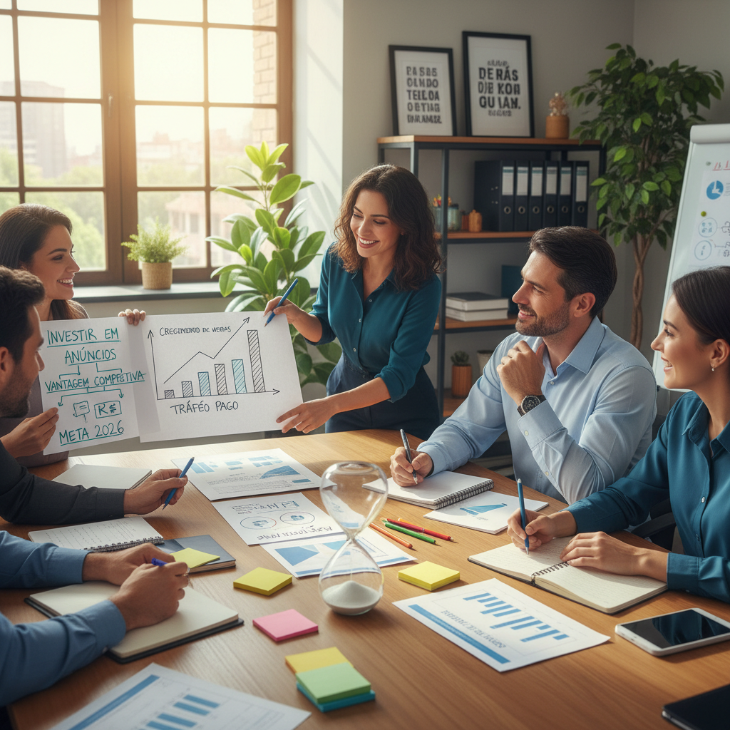 Vantagens competitivas e ROI do investimento em tráfego pago