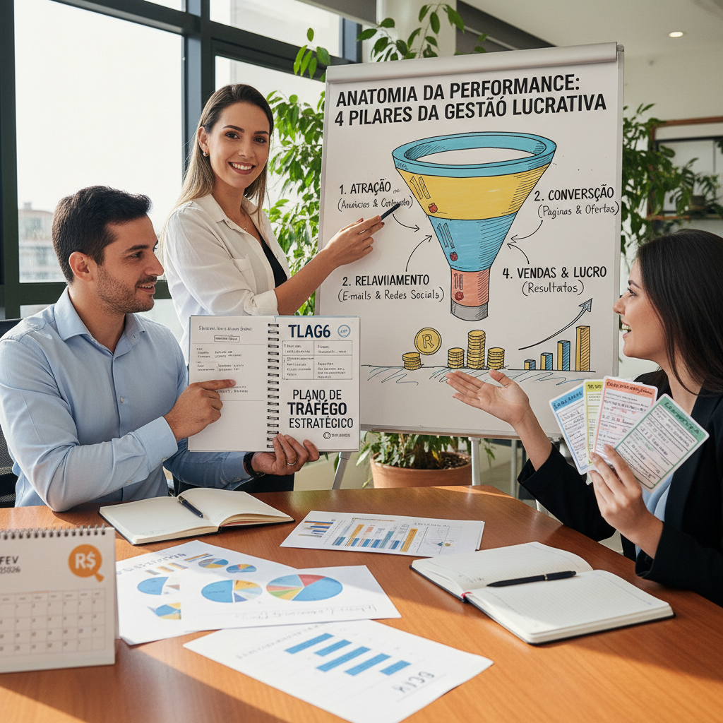 Os 4 pilares da gestão de tráfego lucrativa para empresas