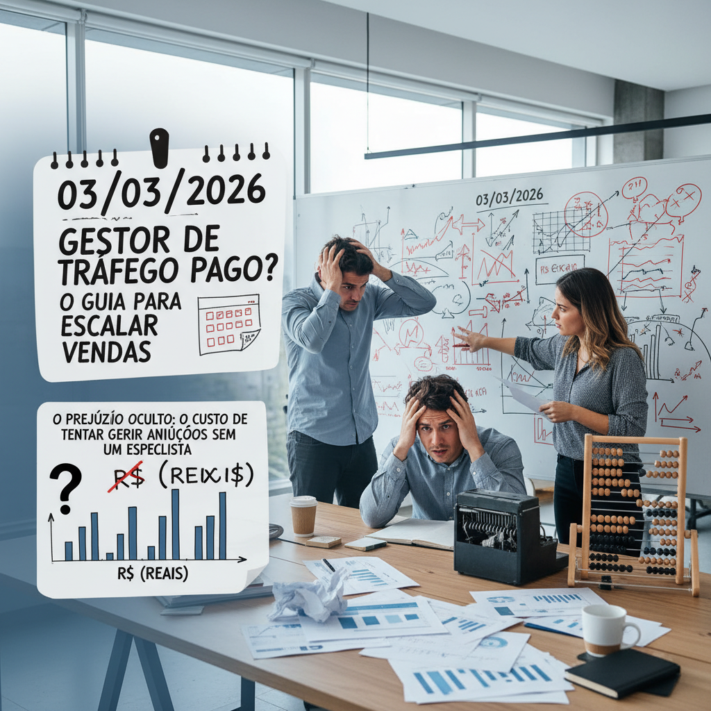 O custo real de gerir anúncios sem um gestor de tráfego pago profissional