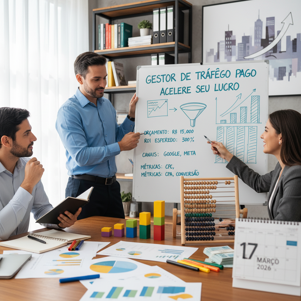 O que é gestor de tráfego pago e análise de ROI para empresas