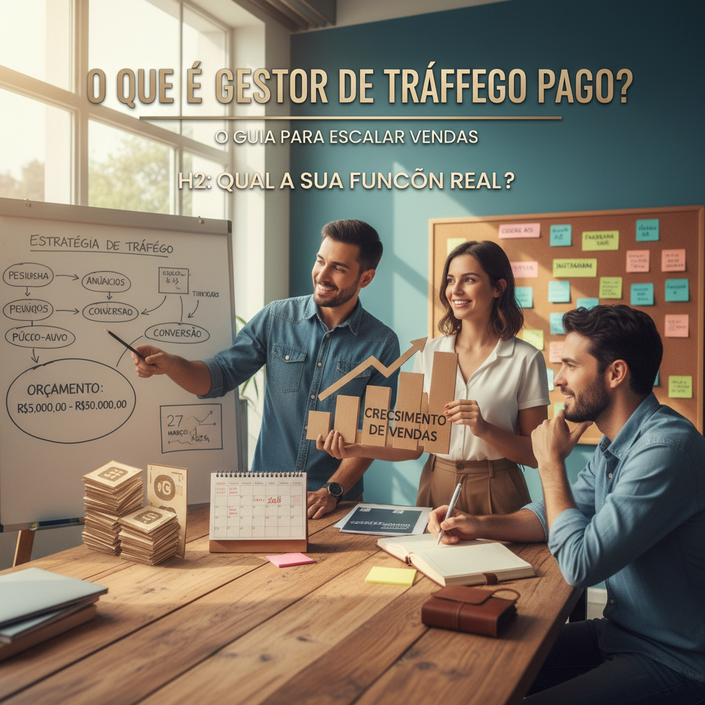 O que é gestor de tráfego pago e sua função estratégica no marketing digital